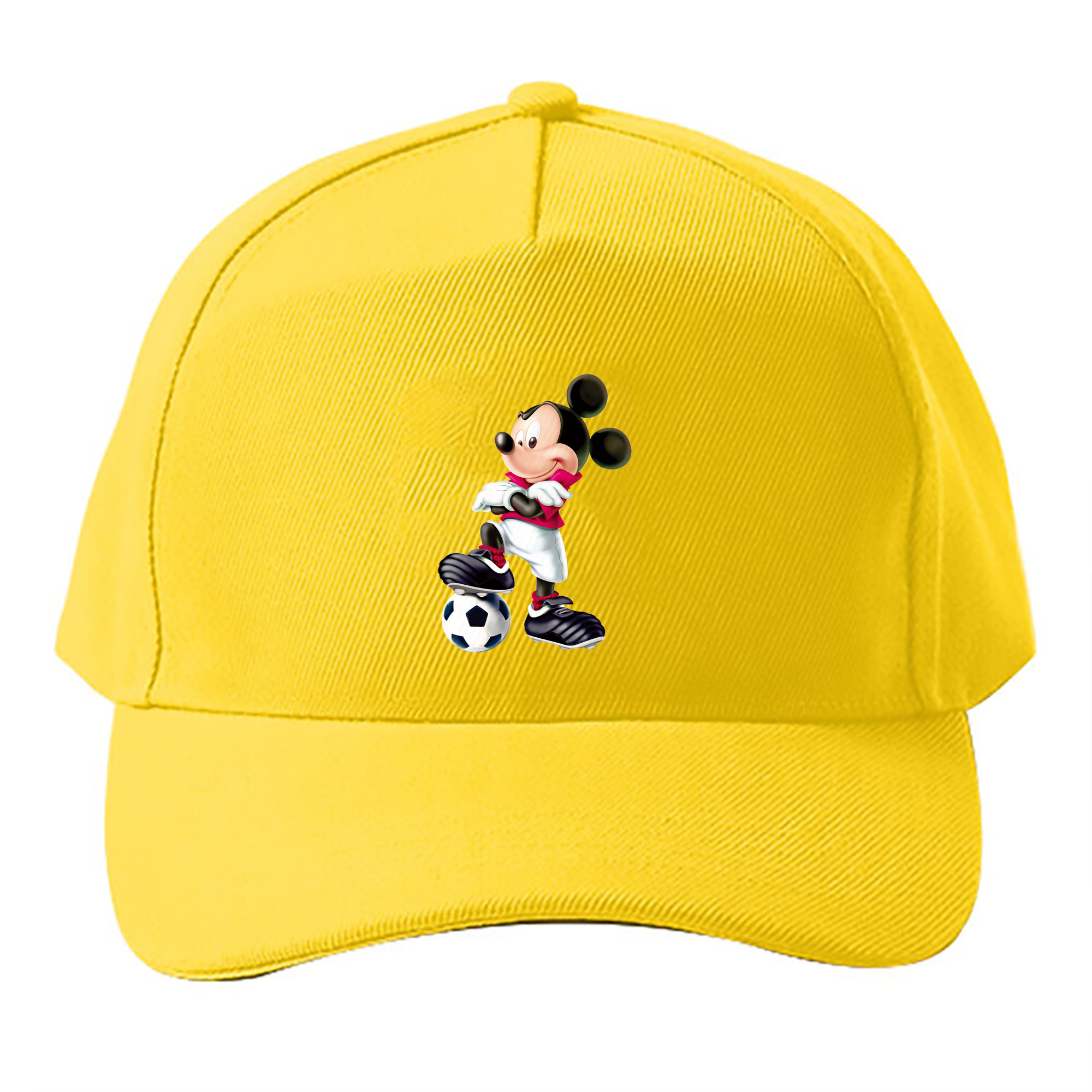 （画像用） ミッキーマウス Mickey Mouse ベースボールキャップ 綿100％ 男女兼用 帽子 スポーツ